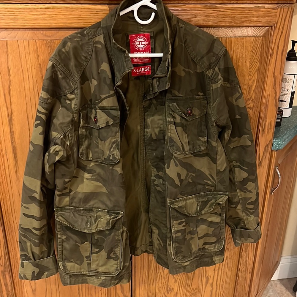 Camouflage army jacket for women